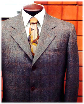 Giacca in lana melange